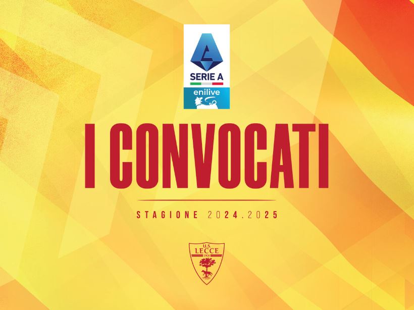 Convocati Lecce Serie A