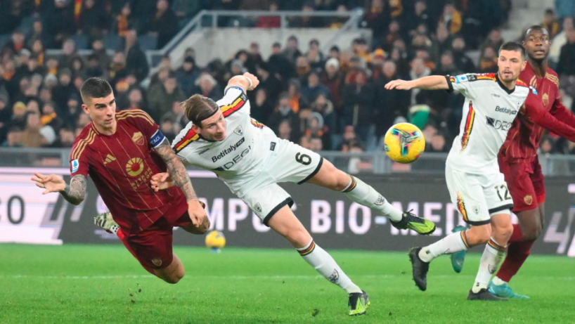 Roma Lecce 4-1